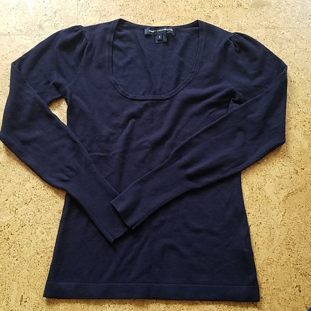 Navy blue sweater